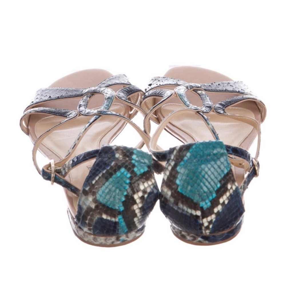 Alexandre Birman Python Sandals - image 4